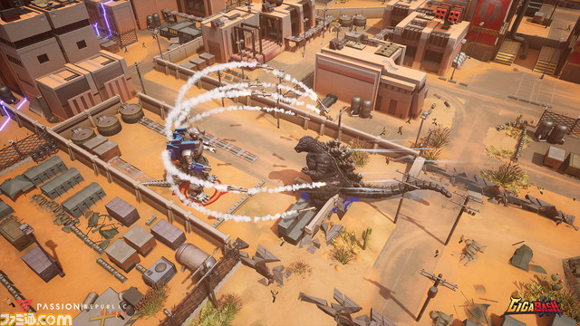 アリーナ型対戦アクションバトルゲーム『GIGABASH』が『ゴジラ』シリーズとコラボ。ゴジラ、ガイガン、メカゴジラ、デストロイアや新ゲームモードが追加