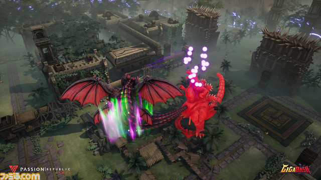 アリーナ型対戦アクションバトルゲーム『GIGABASH』が『ゴジラ』シリーズとコラボ。ゴジラ、ガイガン、メカゴジラ、デストロイアや新ゲームモードが追加