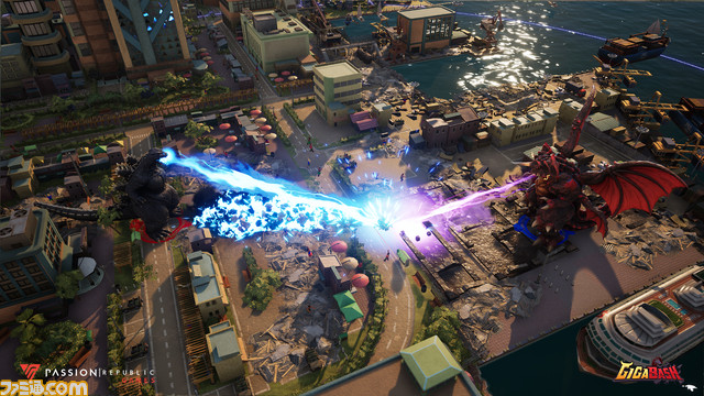 アリーナ型対戦アクションバトルゲーム『GIGABASH』が『ゴジラ』シリーズとコラボ。ゴジラ、ガイガン、メカゴジラ、デストロイアや新ゲームモードが追加
