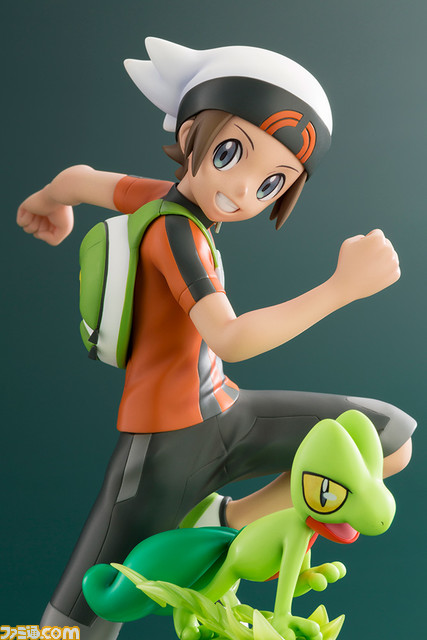 『ポケモン』より“ARTFX J ユウキ with キモリ”が発売。購入者特典にはありがひとし氏イラスト色紙が付属。“ARTFX J ハルカ with ミズゴロウ”の再販売も決定