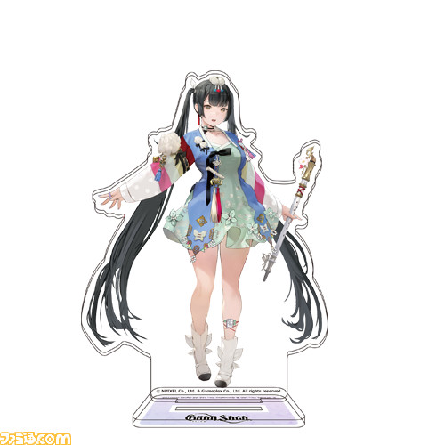 『グランサガ』1周年を記念したオンラインくじが販売開始! ここだけのビジュアルを用いたレアなグッズも!?