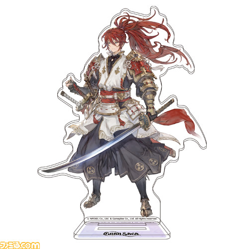 『グランサガ』1周年を記念したオンラインくじが販売開始! ここだけのビジュアルを用いたレアなグッズも!?