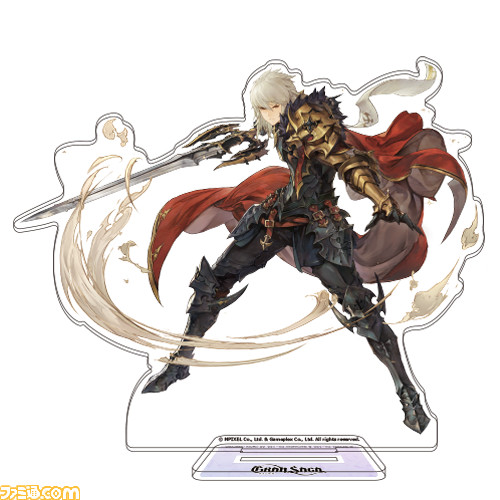 『グランサガ』1周年を記念したオンラインくじが販売開始! ここだけのビジュアルを用いたレアなグッズも!?