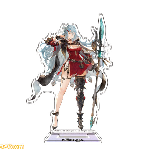 『グランサガ』1周年を記念したオンラインくじが販売開始! ここだけのビジュアルを用いたレアなグッズも!?