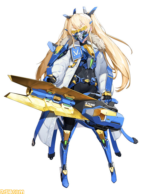 【NIKKE】新キャラ・ラプラス(声:加隈亜衣)がガチャに登場。バーストスキル(3)で武器の出力モードを変更して敵をなぎ倒す!