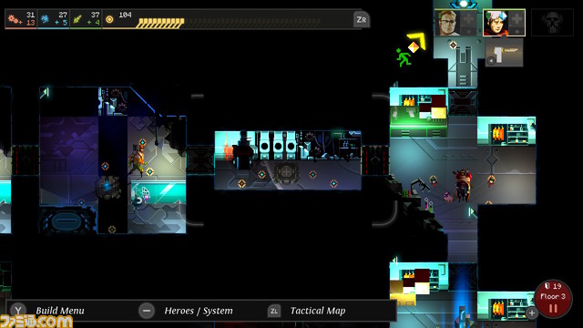 Switch『ダンジョン オブ ジ エンドレス』が3月2日に発売決定。墜落した囚人船の乗組員と未知のダンジョンからの脱出を目指すSFダンジョン探索RPG