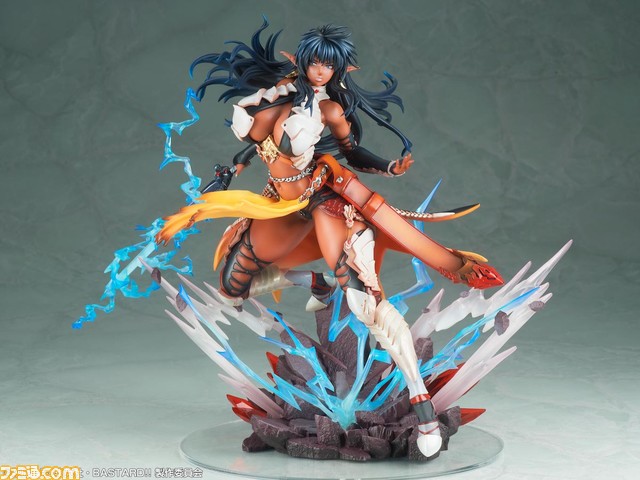 アニメ『バスタード』“アーシェス・ネイ”のフィギュアが登場。伝説の魔剣“雷神剣”を携えて堂々立体化！