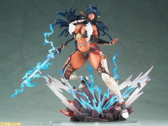 アニメ『バスタード』“アーシェス・ネイ”のフィギュアが登場。伝説の魔剣“雷神剣”を携えて堂々立体化！