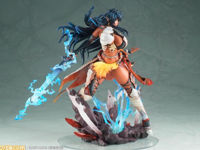 アニメ『バスタード』“アーシェス・ネイ”のフィギュアが登場。伝説の魔剣“雷神剣”を携えて堂々立体化！