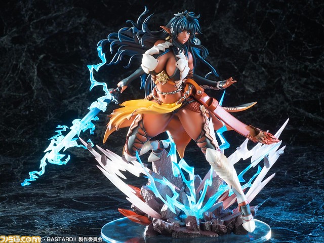 アニメ『バスタード』“アーシェス・ネイ”のフィギュアが登場。伝説の魔剣“雷神剣”を携えて堂々立体化！