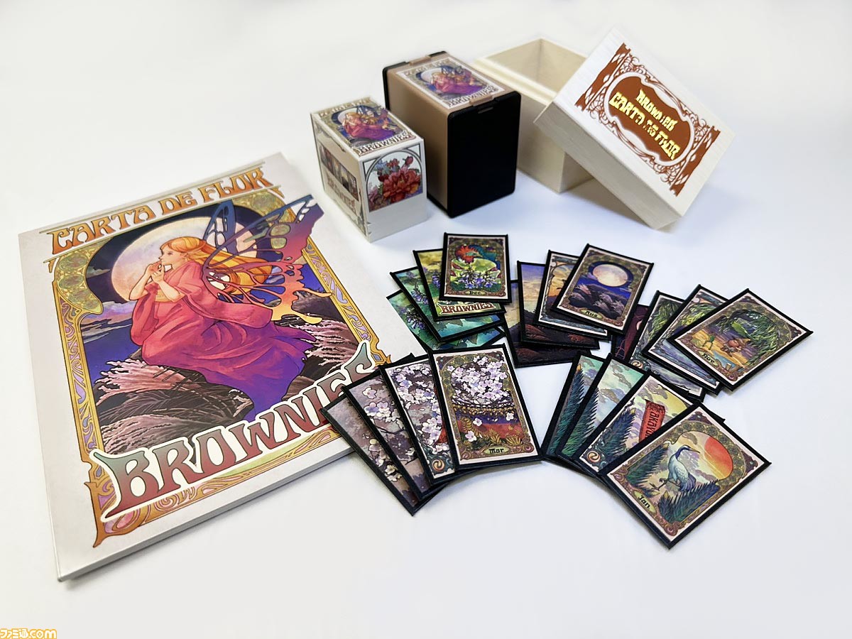 ブラウニーズ設立10周年を記念したオリジナル花札『CARTA DE FLOR』が