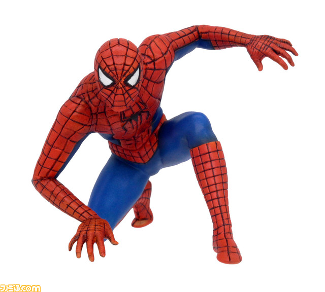 『スパイダーマン: NWH』に登場するスパイダーマンのガチャフィギュアが12月より発売。インテグレイテッドスーツver.に加え、ピーター2、ピーター3のフィギュアも登場