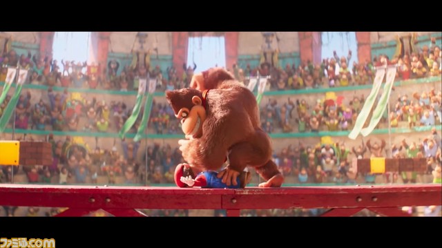 映画『スーパーマリオ』第2弾トレーラー公開でドンキーコングの登場が決定。ピーチ姫やマリオカート、たぬきマリオの姿も