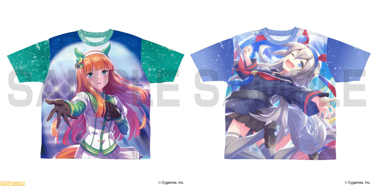 ウマ娘 プリティーダービー フルパネルTシャツ メジロ