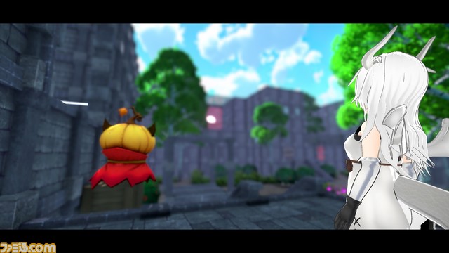 PS4版『シロネ・ザ・ドラゴンガール』が本日(12/1)より配信開始。竜人族の娘・シロネを操作して、幽霊城の謎や仕掛けを解いて脱出を目指す