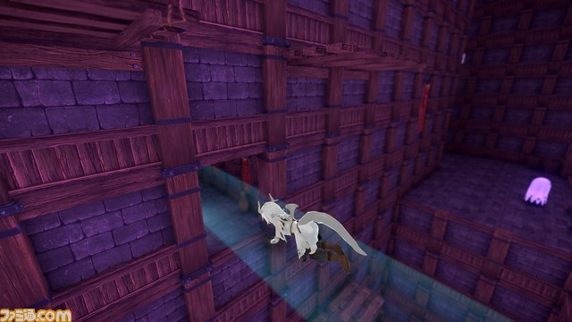 PS4版『シロネ・ザ・ドラゴンガール』が本日(12/1)より配信開始。竜人族の娘・シロネを操作して、幽霊城の謎や仕掛けを解いて脱出を目指す