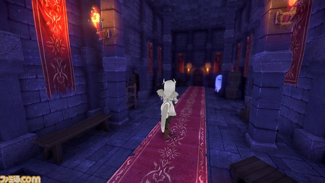 PS4版『シロネ・ザ・ドラゴンガール』が本日(12/1)より配信開始。竜人族の娘・シロネを操作して、幽霊城の謎や仕掛けを解いて脱出を目指す