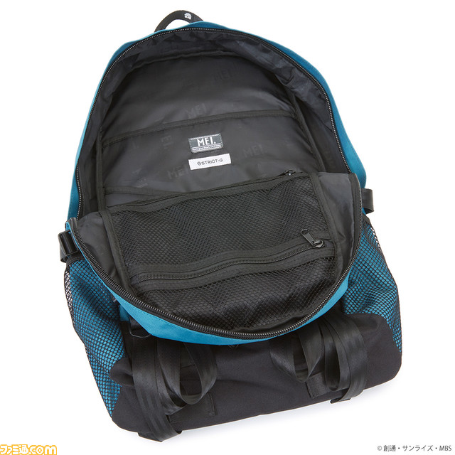 『機動戦士ガンダム 水星の魔女』と“MEI”がコラボしたアパレルグッズが登場。配色やデザインはアスティカシア高等専門学園をイメージ