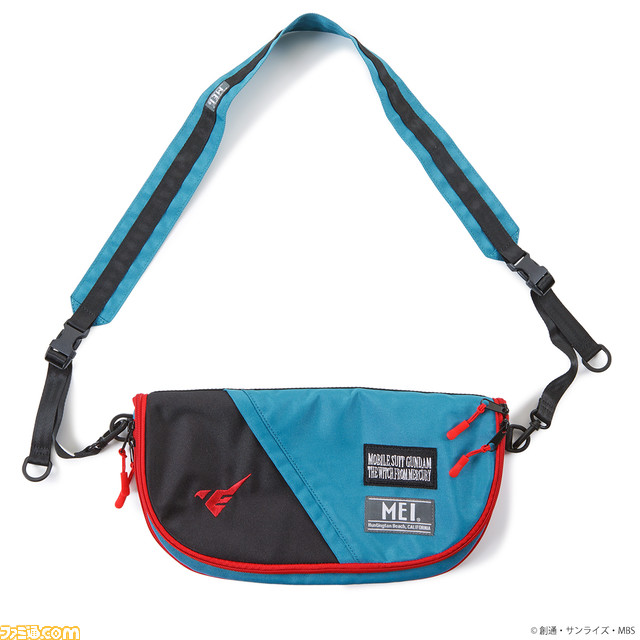 『機動戦士ガンダム 水星の魔女』と“MEI”がコラボしたアパレルグッズが登場。配色やデザインはアスティカシア高等専門学園をイメージ