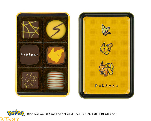 『ポケモン』ピクセルアートデザインのチョコレートが12月26日（月）より発売。ミュウやイーブイがモチーフのチョコも新登場！