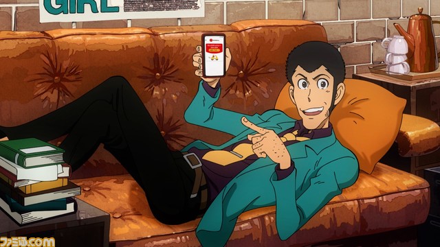 『ルパン三世』×マクドナルドのコラボCMが12月6日より放映。次元と五ェ門がグラコロを狙うシーンマックデリバリーを使うルパンの様子が描かれている