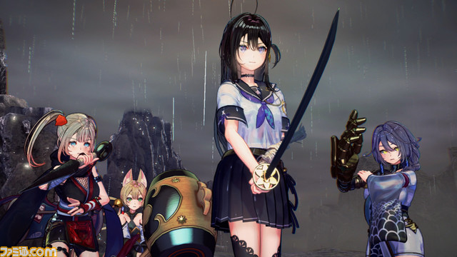 Switch/PS4/PS5『サムライメイデン』発売中。戦国時代に召喚されたJKたちが魔を斬るガールズ侍アクション。PC(Steam)版は12月8日発売