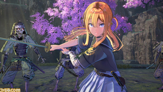 Switch/PS4/PS5『サムライメイデン』発売中。戦国時代に召喚されたJKたちが魔を斬るガールズ侍アクション。PC(Steam)版は12月8日発売