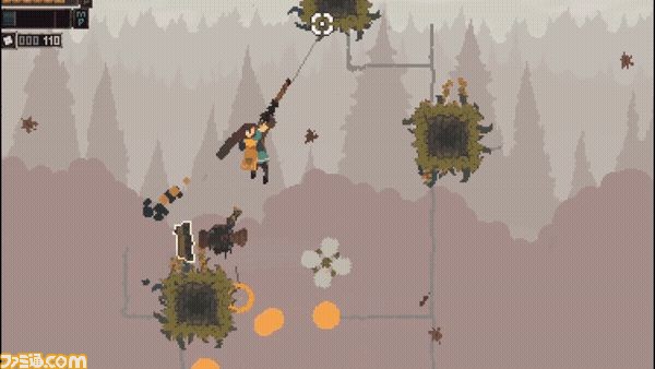 Steam『ラスティッド モス』ファイナルデモが配信。360度のグラップリング操作で、さまざまなルートから攻略可能な探索アクション