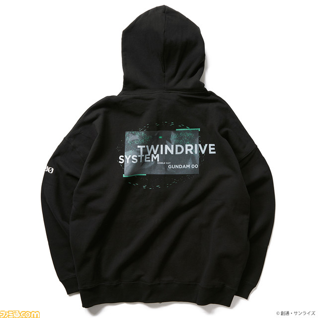 『機動戦士ガンダム00』“GN粒子”をイメージしたアパレルグッズが本日(12/6)より予約開始。Tシャツやトレーナーなど7アイテムがラインアップ