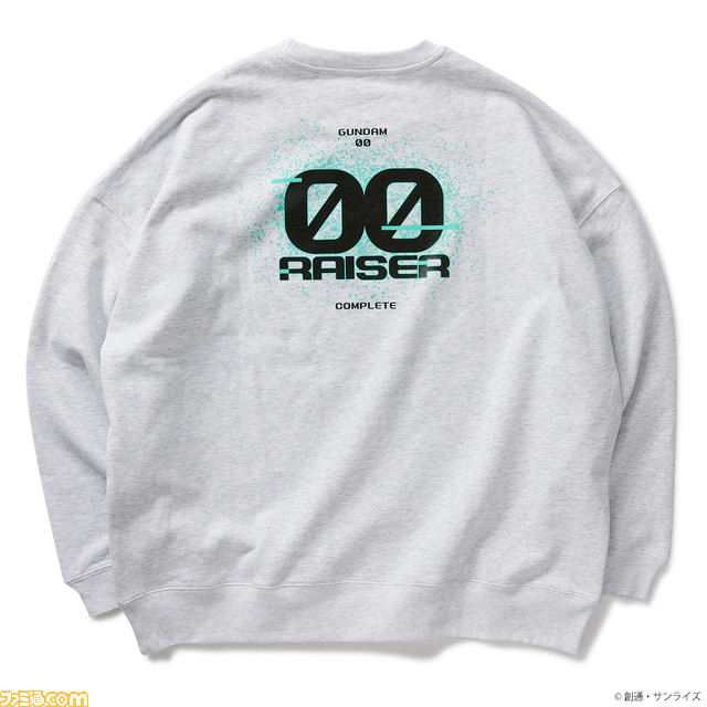 『機動戦士ガンダム00』“GN粒子”をイメージしたアパレルグッズが本日(12/6)より予約開始。Tシャツやトレーナーなど7アイテムがラインアップ