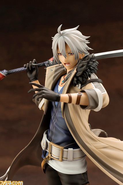 『英雄伝説 閃の軌跡』クロウ・アームブラストがスケールフィギュア化。強さと余裕を堂々とした佇まいで再現。導力銃や叫び顔パーツも付属