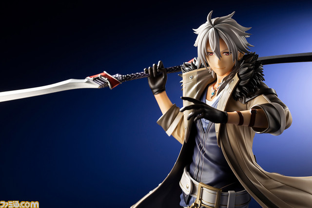 『英雄伝説 閃の軌跡』クロウ・アームブラストがスケールフィギュア化。強さと余裕を堂々とした佇まいで再現。導力銃や叫び顔パーツも付属