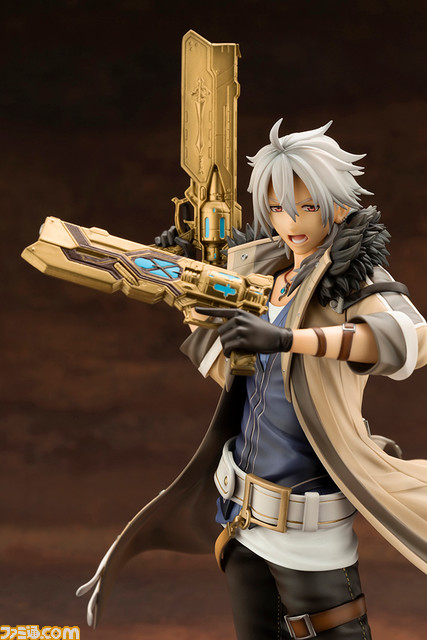 『英雄伝説 閃の軌跡』クロウ・アームブラストがスケールフィギュア化。強さと余裕を堂々とした佇まいで再現。導力銃や叫び顔パーツも付属