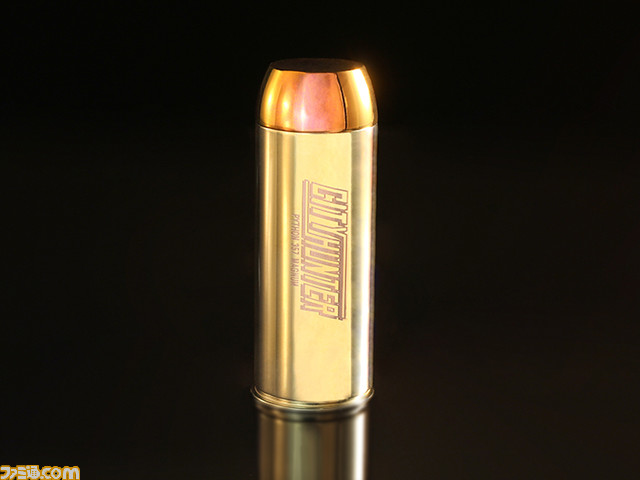 『シティーハンター』特別モデルの印鑑が12月9日より予約開始。冴羽獠の愛銃“コルト・パイソン357”の薬莢を印鑑で再現した特別仕様、彫刻文字はオーダー可能