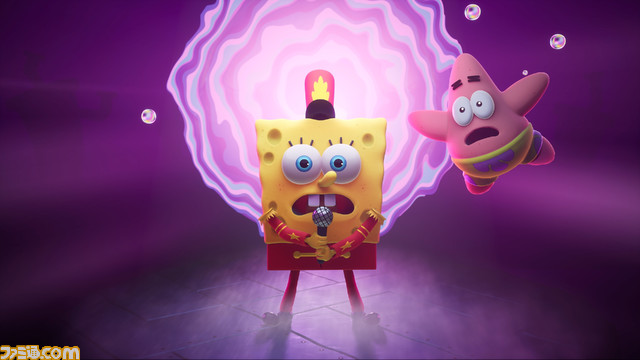 『スポンジ・ボブ:ザ コズミック シェイク』Switch、PS4パッケージ版が2023年2月28日に発売決定。スポンジ・ボブとパトリックが大冒険を繰り広げる!