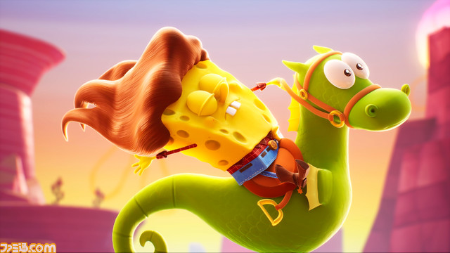 『スポンジ・ボブ:ザ コズミック シェイク』Switch、PS4パッケージ版が2023年2月28日に発売決定。スポンジ・ボブとパトリックが大冒険を繰り広げる!