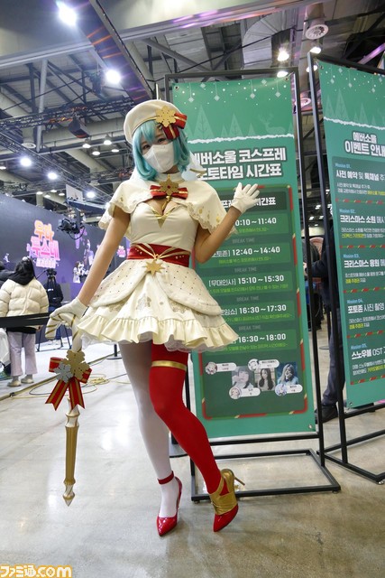 『水星の魔女』ミオリネ&スレッタ、チェンソーマンに『ウマ娘』ゴールドシップまで。韓国AGF2022で見つけたコスプレ&コンパニオンさん写真集!