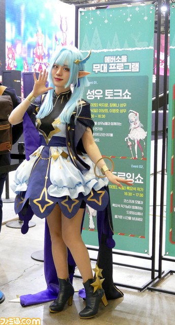 『水星の魔女』ミオリネ&スレッタ、チェンソーマンに『ウマ娘』ゴールドシップまで。韓国AGF2022で見つけたコスプレ&コンパニオンさん写真集!