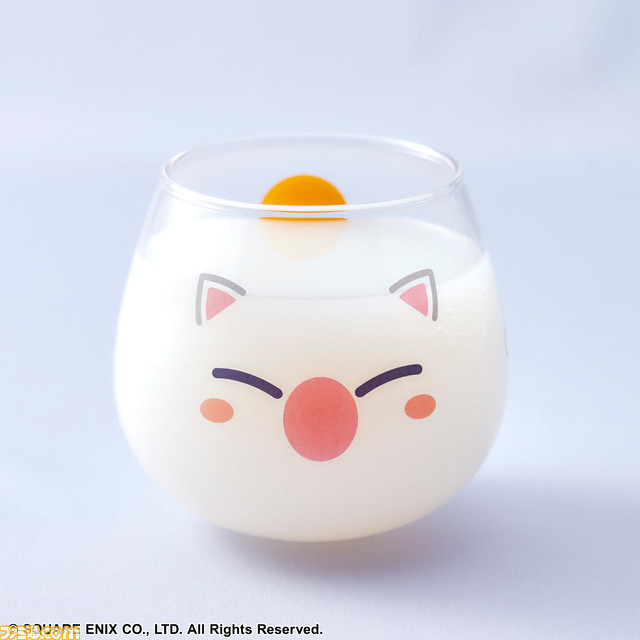『FF』サボテンダー、チョコボ、モーグリのゆらゆらグラスが登場。底面が丸くゆらゆら動くかわいいグラスで小物入れなどにも使える
