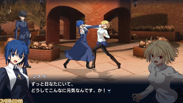 『メルブラ タイプルミナ』12/15無料アプデで追加となる“牛若丸”のバトルスタイルを公開。“牛若丸”VS“遠野志貴”の対戦動画もアップ