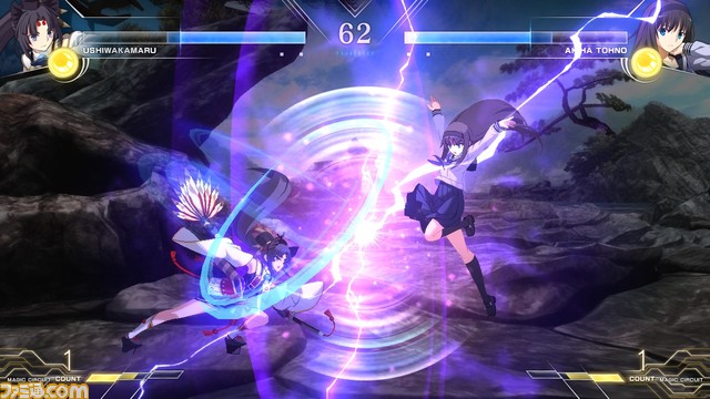 『メルブラ タイプルミナ』12/15無料アプデで追加となる“牛若丸”のバトルスタイルを公開。“牛若丸”VS“遠野志貴”の対戦動画もアップ