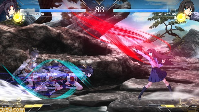 『メルブラ タイプルミナ』12/15無料アプデで追加となる“牛若丸”のバトルスタイルを公開。“牛若丸”VS“遠野志貴”の対戦動画もアップ