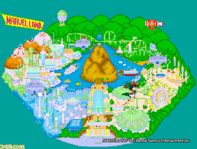 Swtch/PS4『アケアカ マーベルランド』が12月15日より配信。大遊園地マーベルランドを舞台に王子パコが大活躍するおとぎの国アスレチックゲーム