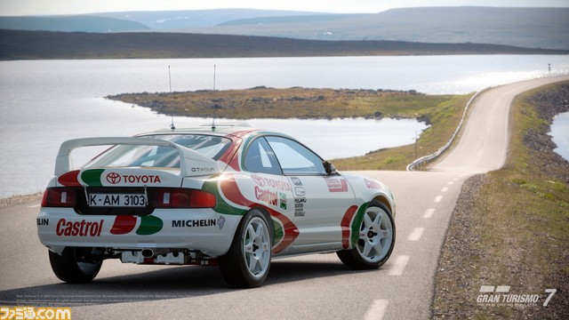 『グランツーリスモ7』“アルファロメオ ジュリア GTAm '20”や“トヨタ セリカ GT-FOUR Rally Car (ST205) '95”など4種が12/15より追加。スケープスの特集には新たにノルウェーが!