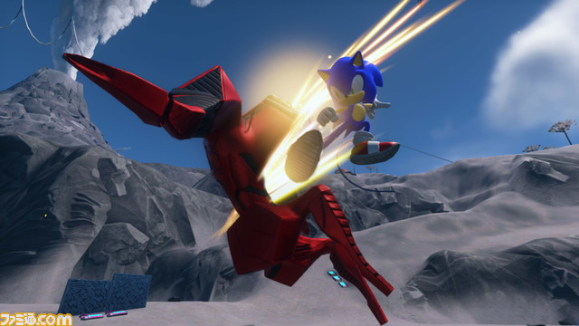 Switch『ソニックフロンティア』無料体験版が配信開始。序盤(約15分間)のゲームプレイが可能。戌神ころねとのコラボLINEスタンプも登場