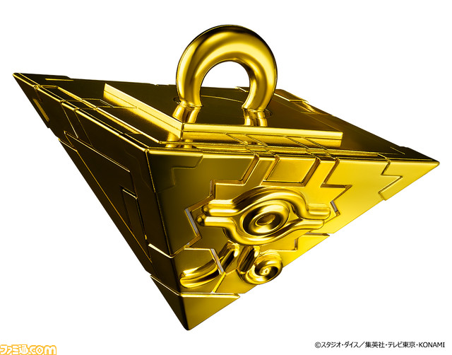 『遊戯王』さまざまなギミック搭載の“千年パズル”が本日12月16日より予約開始。正面の最後のピースをはめ込むことで発光しBGMが流れる！