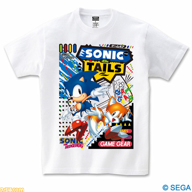 “セガ×GAMES GLORIOUSコラボグッズ”コラボ商品がエビテンにて予約開始。ソニックのコラボTシャツやパーカー、『ファンタシースター』のコラボパーカーが登場