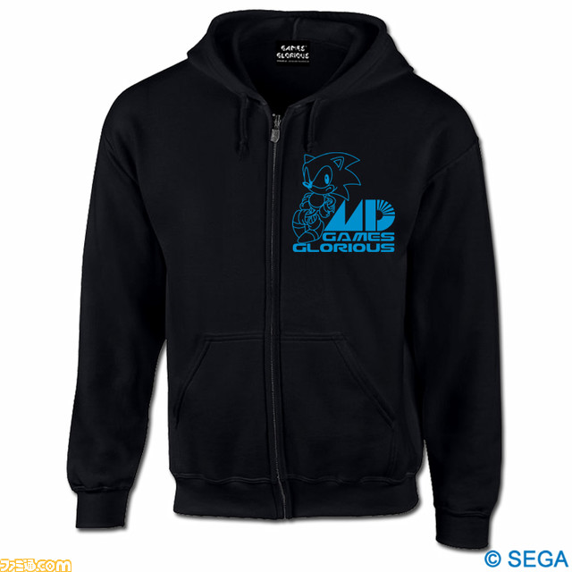 “セガ×GAMES GLORIOUSコラボグッズ”コラボ商品がエビテンにて予約開始。ソニックのコラボTシャツやパーカー、『ファンタシースター』のコラボパーカーが登場