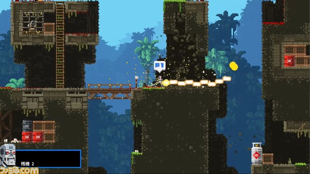 『Broforce』映画スターっぽいキャラが暴れまくる、爆発成分が多めな爽快2Dアクション【とっておきインディー】