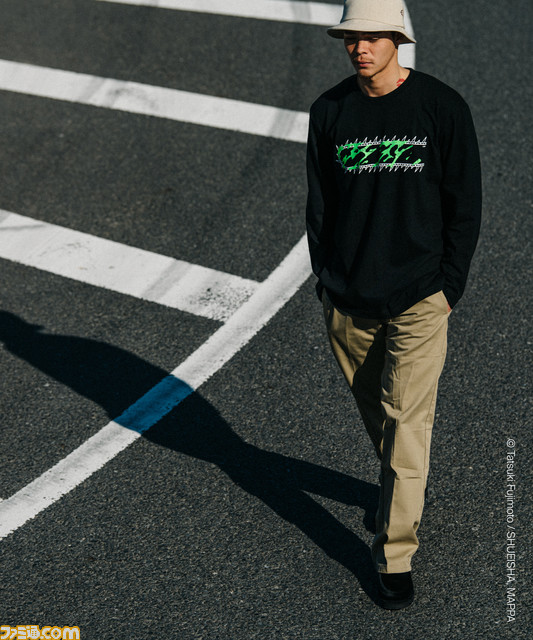 『チェンソーマン』×ゾゾタウンがコラボ。チェンソーマンやポチタをデザインしたTシャツ、フーディなどが登場。12月21日より予約販売開始